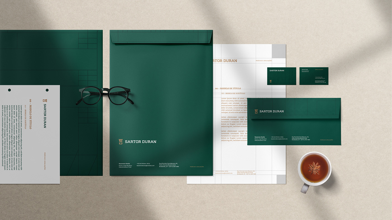 绿色系的品牌VI设计