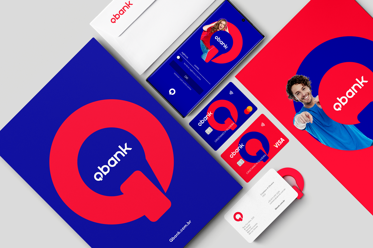 Qbank银行品牌VI设计